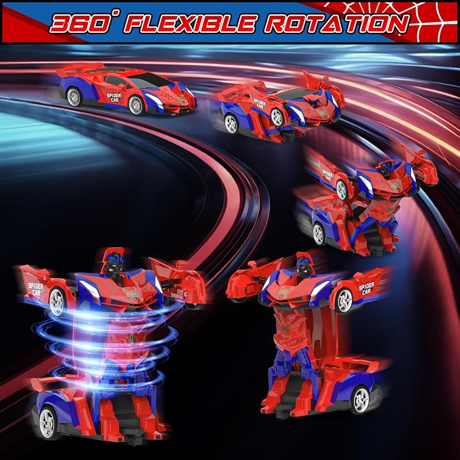 Amazon.com: BLUEJAY Transform Rc Cars for Boys 4-7 8-12, 2.4